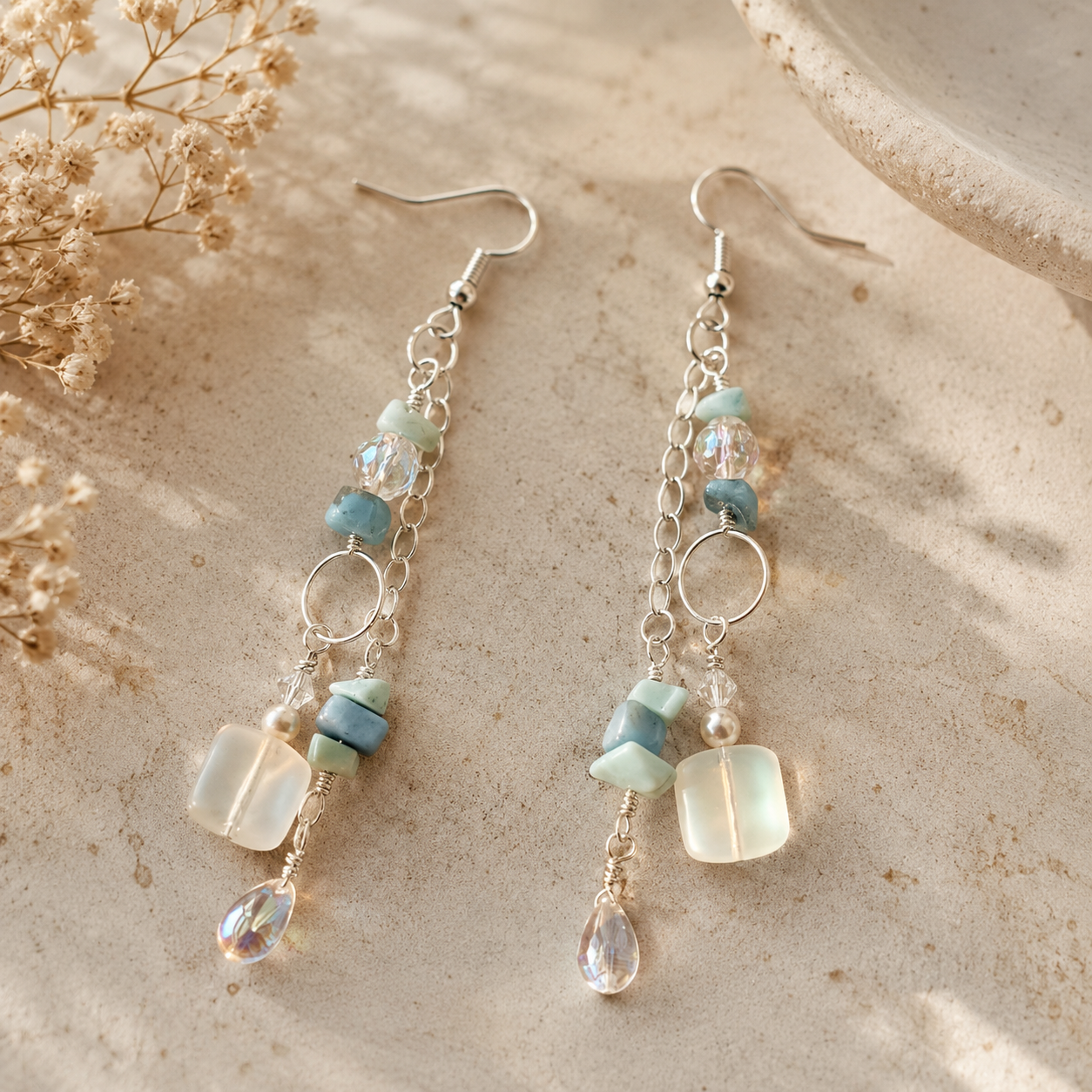 Sea Glass Serenade Earrings