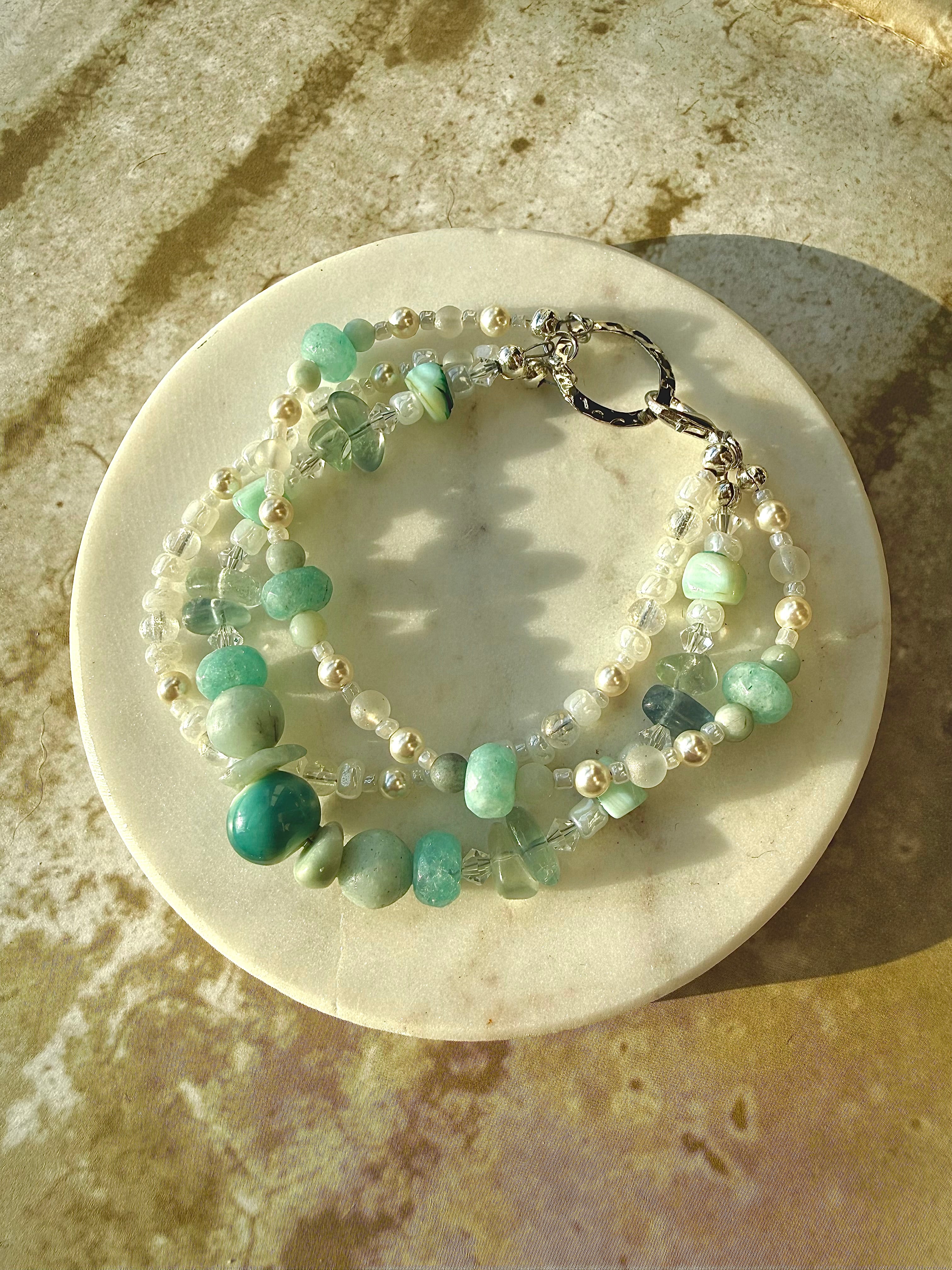 Sea Glass Tide Bracelet