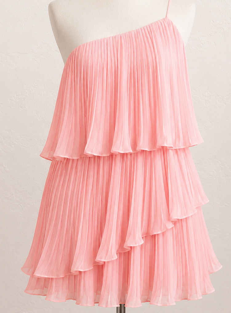 NBD Girlfriend Material Blush Dress