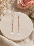Blush Dewdrop Earrings