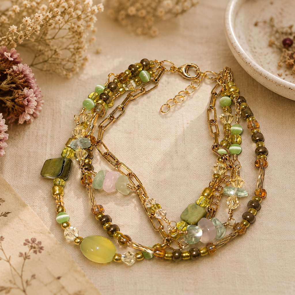 Woodland Reverie Layered Bracelet