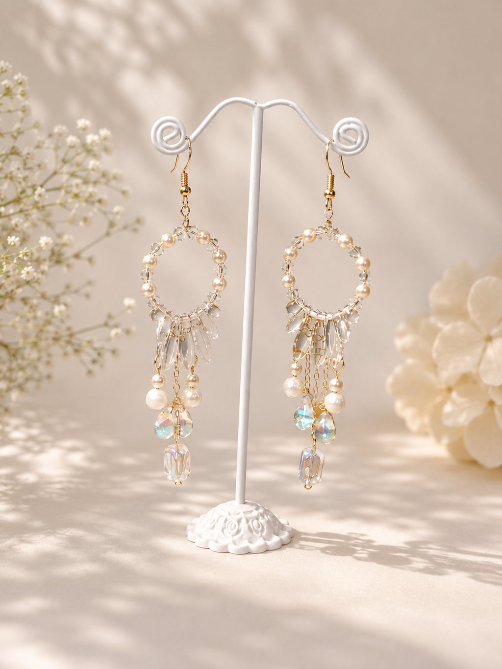 Crystal Rain Chandelier Earrings
