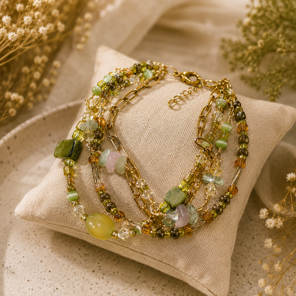 Woodland Reverie Layered Bracelet